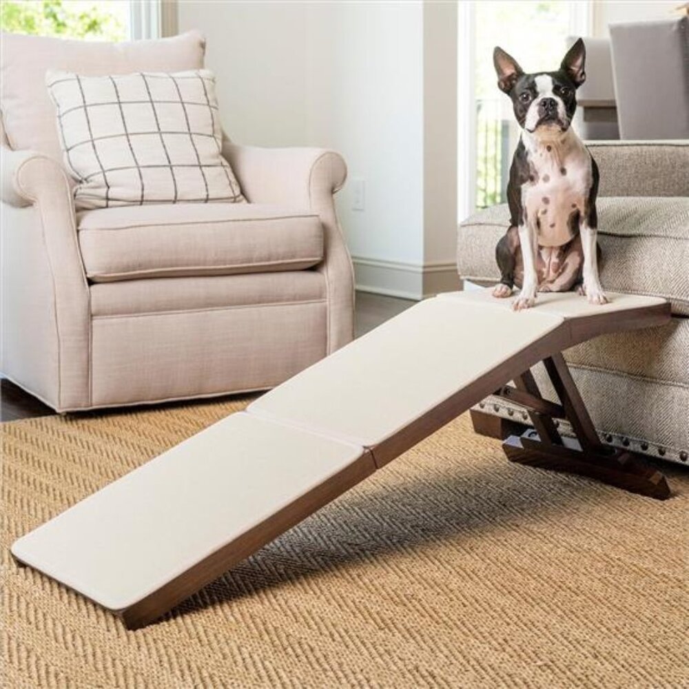 Sofa Ramp for Small Dogs –14 Inches Tall Reaches Most Couches–Supports upto 100
